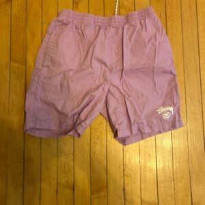 Stussy pink men shorts